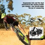 2000W Electric Bike for Adults, 26" Fat Tire Electric Mountain Bicycle, 48V 22.4Ah Removable Li-Ion Battery, Max 30.5Mph E-Bike Snow Beach,Electric Bicycle with 7 Speed Suspension Fork. - Image 5