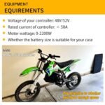 36V 48V 52V 60V 72V Ebike Battery 10AH 20AH 30AH 40AH 50AH 60AH LiFePO4/Lithium Ion Battery Pack with 2A 3A 5A Charger and 20A 40A 50A 80A BMS for 250W 550W 750W 1000W-5500W Motor. - Image 3