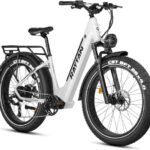 Rattan Pathfinder Electric Bike for Adults,28MPH 65Miles Ebike,Peak 1500W Motor Electric Mountain Bike with 48V 15AH Removable Battery,26 * 4 Fat Tires Ebike for Adults,7-Speed.