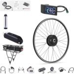 BAFANG 48V 500W Front Hub Motor : Electric Bike Conversion Kit with Battery (Optional) for 20 26 27.5 700C Inch Front Wheel eBike Drive System with LCD Display & PAS.