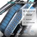 Electric Bike for Adult, 26" Fat Tire Electric Bicycle 48V 17.5AH/13AH Removable Battery 1000W 28MPH Ebike 21 Speed Mountain Electric Bike, UL and GCC Certified. - Image 3