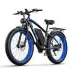 Electric Bike for Adults 1000W Peak 1500W Motor E Bike with 52V 19.2AH Battery 35.5MPH 21 Speed Ebike, 26"x4" All Terrain Fat Tire Electric Bicycle with Front Fork Suspension. - Image 2