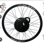 72V 2000W Rear Wheel Motor, 2000W Electric Bike Kit,Electric Bicycle Conversion Kit with Mutifunction SW900 Display,72V 45A Controller, with 7 Speed flywheel (28inch).