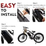 48V eBike Battery 20Ah Lithium-ion Battery for Electric Bike, Integrated with 30A BMS and USB-A Port, Charger Included. - Image 3