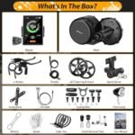 Bafang Electric Bike Conversion Kit Mid Motor BBS-HD 48 V 1000 W Motor Accessories Display Optional Kit Downtube Battery. - Image 6