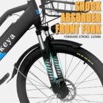 Electric Bike for Adults, 30 mph City Ebikes for Adults with Basket, 750W 1200W Peak Ebikes for Women 7 Speed, Adult Electric Bicycle with 48V 10.5Ah Removable Battery 26" Mountain E Bike. - Image 6