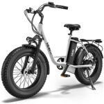 Hiboy EX6 Electric Bike for Adults with 960W Peak Motor, 25mph Max Speed, 720WH Removable Battery Ebike, 20" Electric Bicycle with Shimano 7 Speed and Front Suspension.