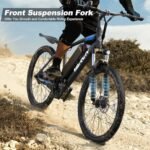 VARUN Electric Bike for Adults, 350W 20MPH Commuter Ebike with 36V Removable Battery, 24'' Electric Mountain Bike with Front Fork Suspension and Dual Disc Brakes. - Image 4