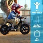 STACYC 12eDRIVE Electric Balance Bike for Kids Ages 3-5 Years Old Bundle 5AH 20VMAX E Bike Battery for 12eDrive and 16eDrive Bikes. - Image 5