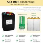 48V Ebike Battery 10AH 20AH 25AH 30AH 40AH 50AH 60AH Lithium LiFePO4 Battery Pack with 3A/5A Fast Charger and 20A/40A/50A BMS fit for 3000W-250W Motor. - Image 2