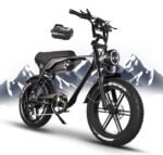 V93 Electric Dirt Bike 1500W Motor, 33MPH Speed, 48V 15 Battery, 28-60Miles Range, 20" Fat Tire Ebikes, Full Suspension & Disc Brake.