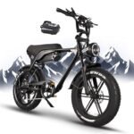 V93 Electric Dirt Bike 1500W Motor, 33MPH Speed, 48V 15 Battery, 28-60Miles Range, 20" Fat Tire Ebikes, Full Suspension & Disc Brake.