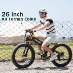 1000W Electric Bike Adults, 48V 20Ah LG Cells Battery, 26''x4.0 Inch Fat Tire Ebike, 30MPH Dual Hydraulic Disc Brakes Full Suspension E Bike, 80Miles Off Road Mountain Ebikes for Men Women. - Image 5