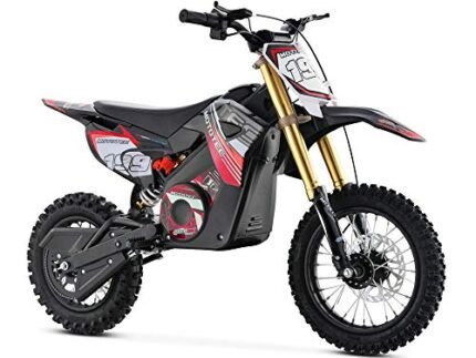 MotoTec 36v Pro Electric Dirt Bike 1000w Lithium Red.