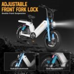 ANIIOKI eBike,AQ177 PRO MAX Electric Bike,48/52V 60Ah Electric Commuting Bike,200Miles Long Range, Peak 1200W Power Ebike, Electric Bicycle for Adults. - Image 4