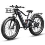 Boxer Electric Bike for Adults 960W, 48V 20AH Battery Ebike, Full Suspension 26" Fat Tire E Bike, 28MPH 80Miles Range Mountain Electric Bicycle, 7 Speed Hydraulic Disc Brakes.