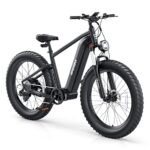 UDON BEEMONE Electric Bike for Adults One-Step, 1000W Motor Electric Bicycle with 26" x 4.0 Fat Tire, 30-80Miles 28MPH E-Bikes with 48V/20Ah Removable Battery (Men, Black-3).