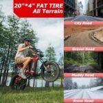 Ebikes Electric Bike for Adults,12.5Ah/18.2Ah Battery 40-90Km Range,1000W/1200W Motor Hidoes E Bike for Adults Electric Mountain Bike for Mens,20"/26" Fat Tire Electric Bike 7-Speed. - Image 6