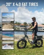 Breeze 1500W Peak Electric Bike for Adults, 120Miles 30AH Dual Batteries Long Range Ebike, All Terrain for Mountain, Snow, Beach, Step Through Fat Tires Electric Bike, 2 Seater (US Warehouse). - Image 5