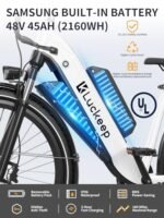 Electric Bike for Adults 1130W Peark Motor, 48V 20AH-45AH SAMSUNG Battery, Max 80 Miles 27.5" Ebike up to 32MPH, E-Bike with Torque Sensor, Front Suspension & Dual Hydraulic Brakes, App Control E Bike. - Image 3