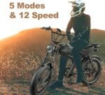 Electric Bike for Adults，Dual Motor Ebike，1000W/2000w Electric Bike，Fat Tire Electric Bike with 48V/20AH23AH Battery，,80 Miles E-Bike and Passed UL&GCC Certification. - Image 2