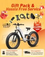 Electric Bike for Adults 960W, 48V 20AH Battery Adult Electric Bicycles, 26" Fat Tire Full Suspension Step-Thru Ebike, 28MPH Mountain Ebike, 7 Speed, 80Miles Range, UL Certified-Boxer ST. - Image 2