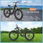 BEEMONE Electric Bike for Adults, 1000w Brushless Motor Ebike, 26" x 4.0 Fat Tire, Electric Bikes with 48V/20Ah Removable Battery, MAX 30-80Miles, 28MPH,Peak 7 Speed, Men-High Step 1000W. - Image 6