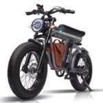 Ebike with 1200W Brushless Motor,Removable 48V 20Ah Battery,UP to 32MPH,Electric Mountain Bike with 20" Fat Tire with Front/Rear Turn Signals for Men Women,Travel Bag.