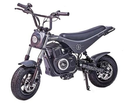 Burromax TT1000R, 1000w 48v Lithium Ion, 4 Speeds, 30 Mph, Up to 350lb Rider, Electric Mini Bike.