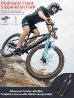 Electric Bike for Adults 1200W Peak Motor,28mph Max Speed,48V 720Wh Removable Battery Ebike and up to 60Miles,26" Commuting Electric Mountain Bike with 7-Speed and Front Suspension. - Image 5