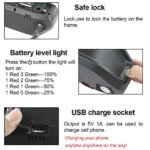 48V 20AH Electric Bike Battery, Ebike Battery Lithium ion Battery for 1500W 1000W 750W 500W Bike Motor Mountain Bicycle with Charger, BMS Protection Board, USB Port (48V20AH 200-1500W). - Image 3