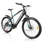 Totem Electric Bike for Adults - 1000W Peak Motor, 27.5" Electric Mountain Bike with 48V 499Wh Removable Lithium Battery, 21-Speed, Mechanical Locking Suspension Fork.