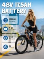 E·Bycco 29'' 1000W Motor Electric Bike for Adults 32MPH with 48V 17.5AH Battery Up to 65 Miles 21 Speed Mountain Ebike, Pedal Assist Throttle Class 3 Electric Bicycle for Commuter E Bike. - Image 3