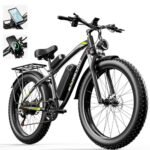 Electric Bike for Adults, Peak 1000W/1500W 34MPH Fat Tire E Bikes for Men 48V 17.5AH 840WH Battery, 70 Miles Ebike 21-Speed Gears, Beach Mountain Snow Electric Bicycle E-bike UL Certified.