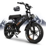 Electric Bike for Adults V20 V20PRO V20T, 1000/1500W 28/32MPH 48V 15/18AH E-Bike,20" x4.0 Fat Tire Electric Dirt Bike, Hydraulic/Disc Brake Full Suspension Electric Motorcycle.