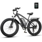 JOYWAY Electric Mountain Bike, Up to 32Mph 1500W Peak Power Electric Dirt Bike 48V 20.8Ah Removable Battery Electric Bike for Adults, 26"x4.0" Fat Tire Ebikes for Adults.