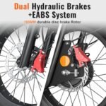 Riding'times GT53 Electric Cargo Bike for Adults 550LBS, 2000W Cargo Ebike, 1123WH Removable Battery, Dual Hydraulic Brakes, NFC Unlock, for Commuting, Shopping, Camping, Hunting, Fishing. - Image 5