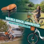 Electric Bike for Adult - 26" City Cruiser Electric Bicycle 350W Motor-12.5 Ah Removable Battery-Up to 40 Miles,Shimano 6-Speed and Dual Shock Absorber,City Electric Commuter Bike for Adults. - Image 4