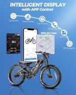 Romeo Pro II/Romeo Pro(2024 Newest)3000W/1200W Electirc Bike for Adults 52/48V 60Ah 120+ Miles Long Range Electric Bike, 26"*4.0 Fat Tire Electric Mountain Bike Full Suspension Electric Bicycle. - Image 7