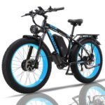 KETELES Electric Bike for Adults, 2000W Dual Motor 26 Inch Fat Tire Mountain Ebike, 33 MPH 23AH 48V Battery Bicycle 21 Speed Electric Dirt E Bikes for Men.