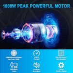 YVY Electric Bike for Adults, 20"x4.0" Fat Tire Dirt Ebike, 1000/2000W Brushless Motor - 48/52V 15/20/40Ah Removable Battery, Up to 25-37MPH/50-180 Miles, 7 Speeds, Hydraulic Suspension, Disc Brakes. - Image 2