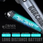 Fat-Tire 2000W Dual-Motor Electric-Bike for Adults-Women-Men - 48V 30AH 30MPH Full Suspension Electric Bicycle 120Miles Long Range e-Bike. - Image 3