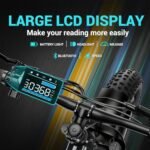 Electric Bike for Adults,Fat Tire Electric Bike,Mountain Ebike,Commuter Ebike,Peak 1300W,48V 15Ah Removable Battery, 60Miles Range 28Mph,7-Speed Gear Beach Electric Bike. - Image 2