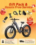 Electric Bike for Adults 960W, 48V 20AH Battery Electric Bicycles, 26" x 4" Fat Tire Full Suspension Step-Thru Ebike, 28MPH Electric Mountain Bike, 7 Speed, 80Miles Range-Boxer ST. - Image 2
