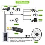 BAFANG 48V 500W Front Hub Motor : Electric Bike Conversion Kit with Battery (Optional) for 20 26 27.5 700C Inch Front Wheel eBike Drive System with LCD Display & PAS. - Image 6