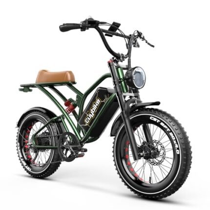 Electric Bike for Adults, 2000W Peak Motor with Removable 48V 25AH Battery, 20"x4.0" Fat Tires 35MPH Ebike, Dual Hydraulic Suspension Electric Bicycle for Commuting All-Terrain Off-Road.
