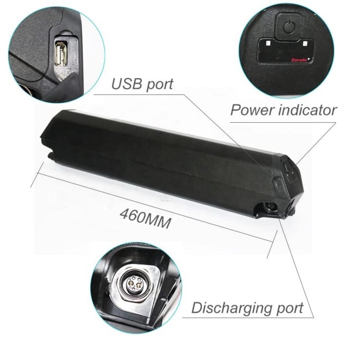 Reention Dorado 21700 Ebike Battery, 48V 30Ah Electric Bicycle Lithium-ion Samsung Cell Battery with Charger. - Image 4