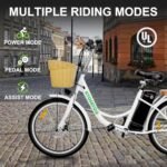 Electric Bike for Adults with 1000W Motor Peak,48V Removable Lithium Battery and up to 70Miles 30MPH,UL Certified 26" Electric Commuter Bike with 7-Speed and Front Suspension. - Image 2