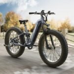 Electric Bike for Adults 960W, 48V 20AH Battery Electric Bicycles, 26" x 4" Fat Tire Full Suspension Step-Thru Ebike, 28MPH Electric Mountain Bike, 7 Speed, 80Miles Range-Boxer ST.