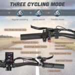 PHILODO Electric Bike for Adults, Dual Motor Fat Tire Ebike 2 * 1000W Dual Battery Electric Bicycles 48V 46AH with Full Suspension Hydraulic Disc Brakes 35MPH. - Image 5